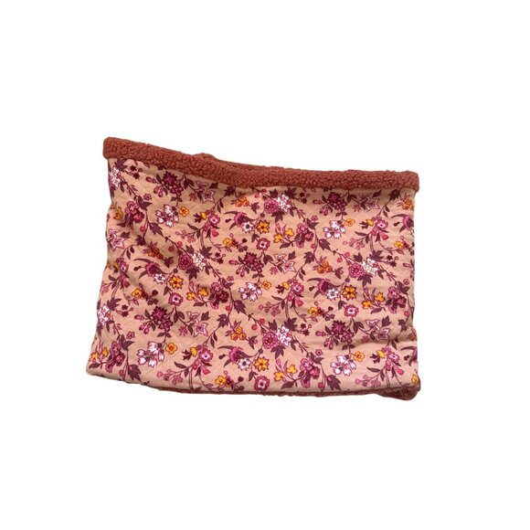 VERA BRADLEY Blush Fig Teddy Fleece Logo Scarf NEW with tags - Picture 2 of 5